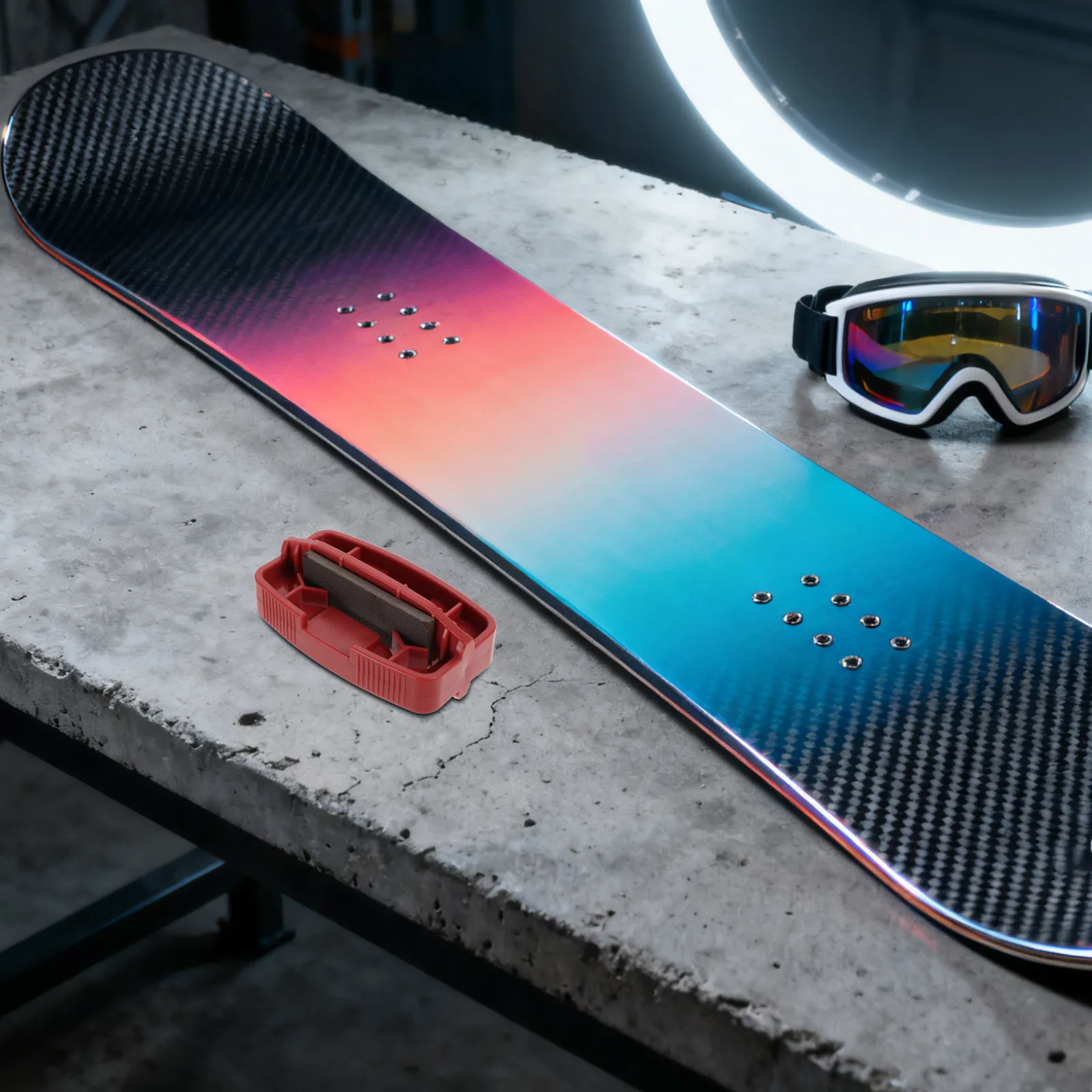 

Ski Snowboard Edge Tuner Precision Side Bevel Tool Snowboard Measuring Ruler Positioning Guide Accurate Angle Adjustment