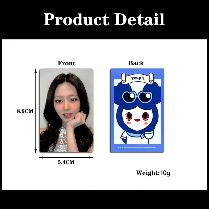 TWICES Peripheral Photocard Special Benefit Photo Card Collectible Mini Character Card Idol Trading Card Fan Souvenir Gift view 5