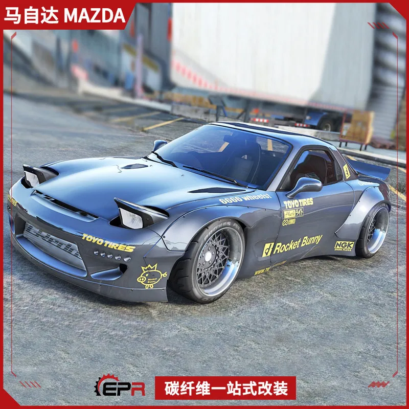 

Suitable for Mazda Mazda RX7 FD3S Rocket Rabbit Wide Body Set Modification Rocket Bunny Surround