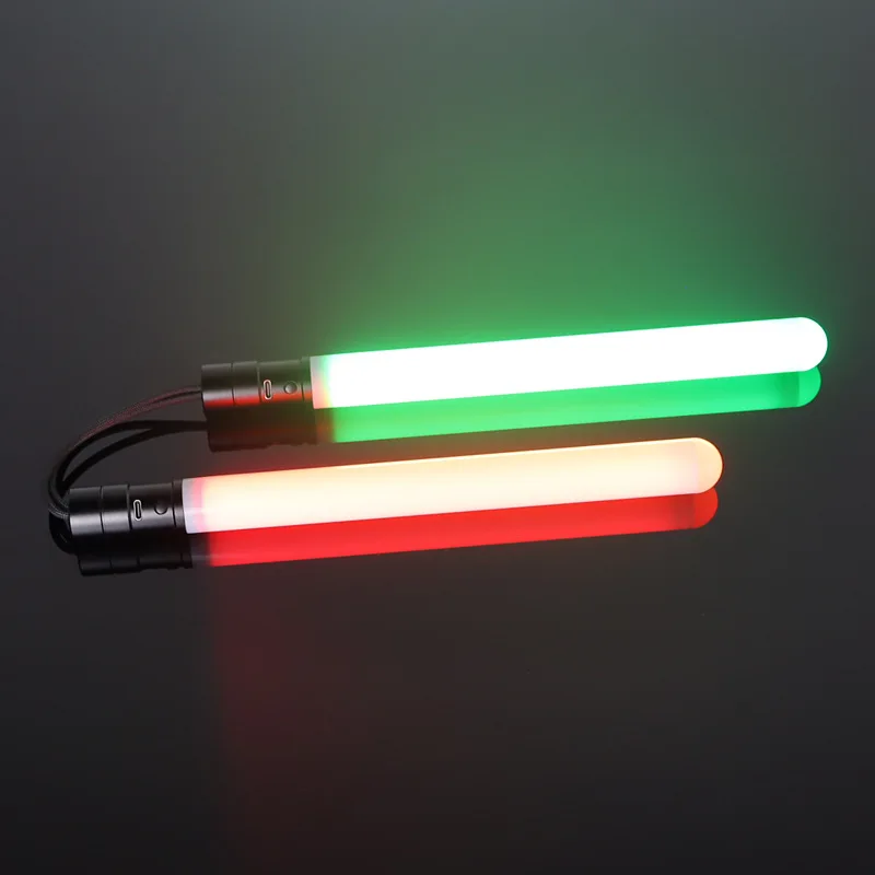 色が変わるピクセルヌンチャクツーインワンクールメタルヌンチャク発光おもちゃ小道具ステージパフォーマンスコスプレおもちゃ小道具