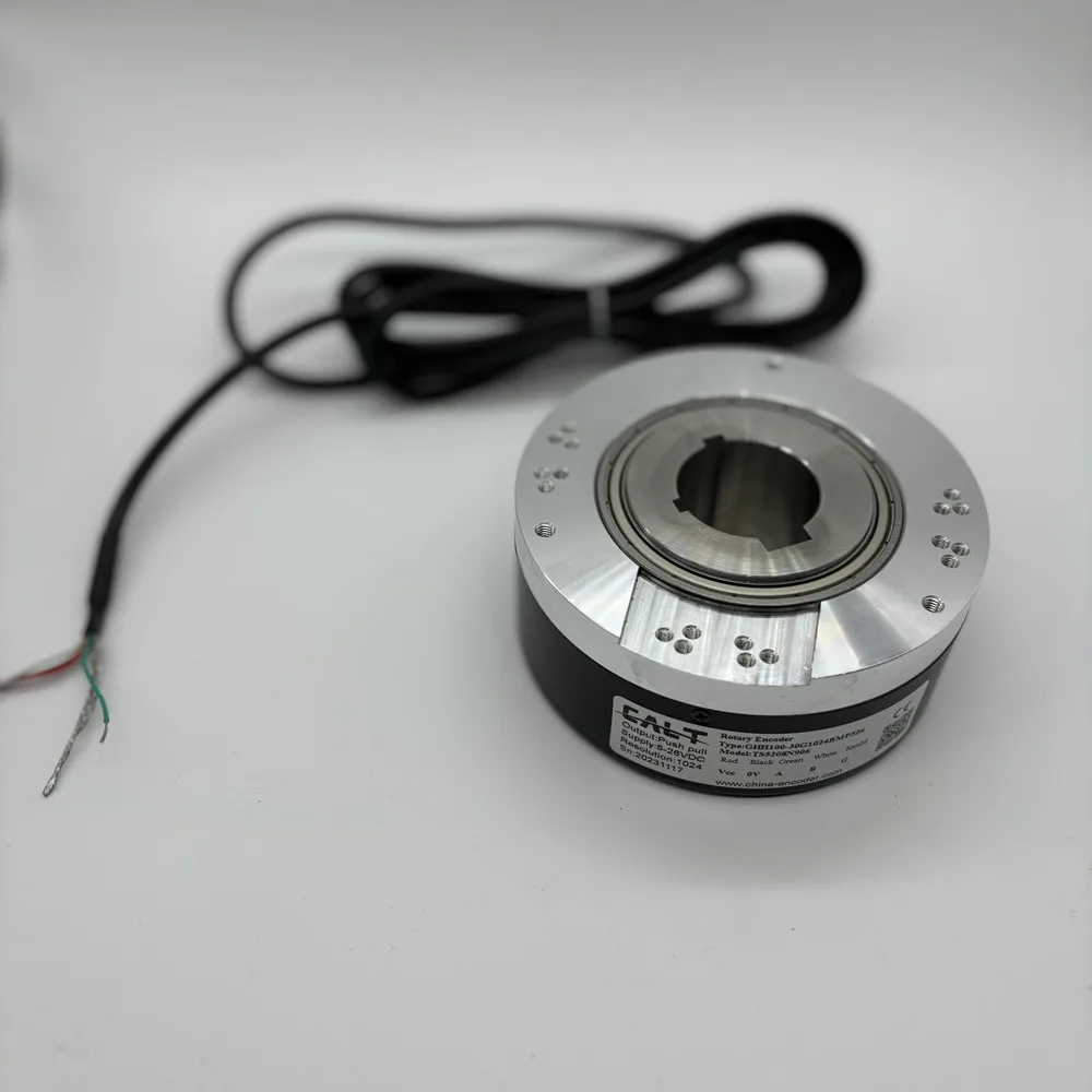 Encoder Kustom ZKT-D100H25-102.4BM-G24C-G Pengganti Tipe CALT GHH100-25G1024BMC526