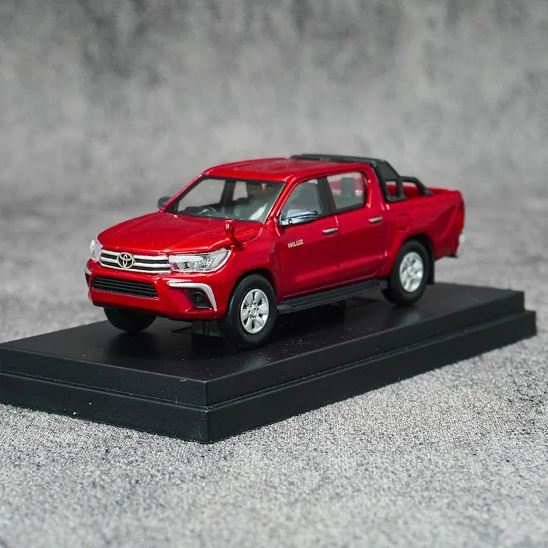Nuovo In Magazzino EBBRO 1:64 Toyota Hilux Pickup Serie di Simulazione In Lega In Miniatura Pressofuso Modello di Auto Personalizzato Ragazzo Giocattoli Collezione Regalo