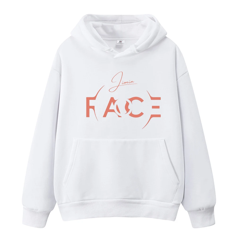 New Kpop JIMIN FACE Hoodies Sweatshirts Kpop Merch Clothes