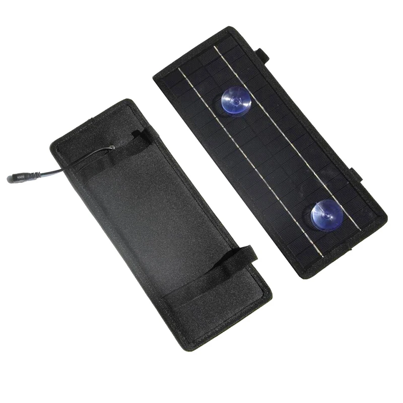 Cargador Solar portátil de 20W y 12V, batería de coche, motocicleta, patada, Scooter, paneles solares monocristalinos, cargador para coche, RV, furgoneta, barcos