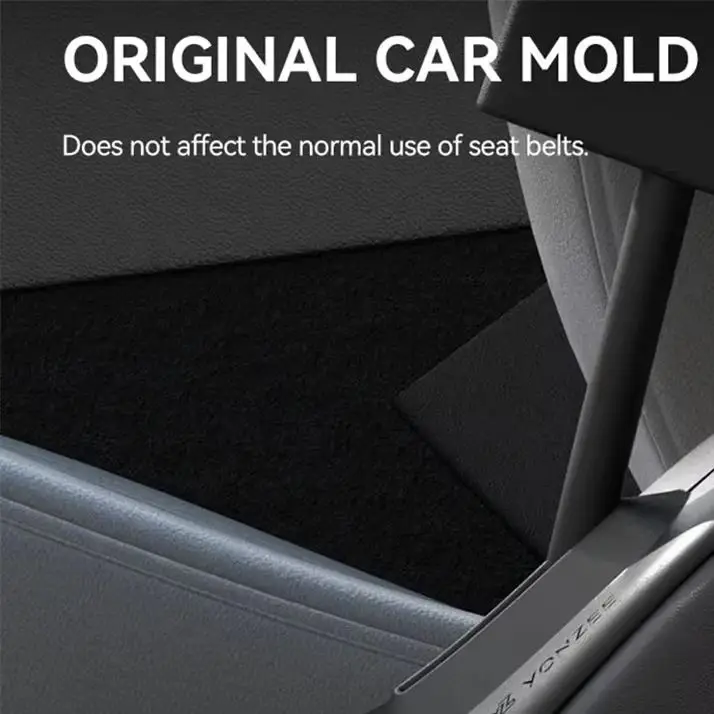 For Tesla Model 3 Model Y Seat Gap Filler Storage Organizer Leak-Proof Silicone Side Seam Interior Trim Accessories