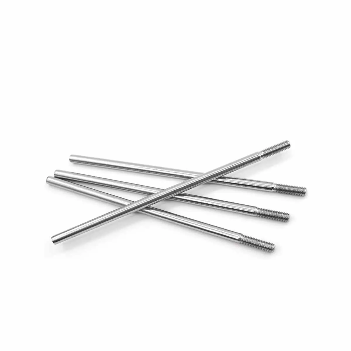 M12M14M16 304 الفولاذ المقاوم للصدأ قضيب سميك برغي برأس واحد مقطوعة الرأس سحب قضيب تمديد الخيوط قضيب