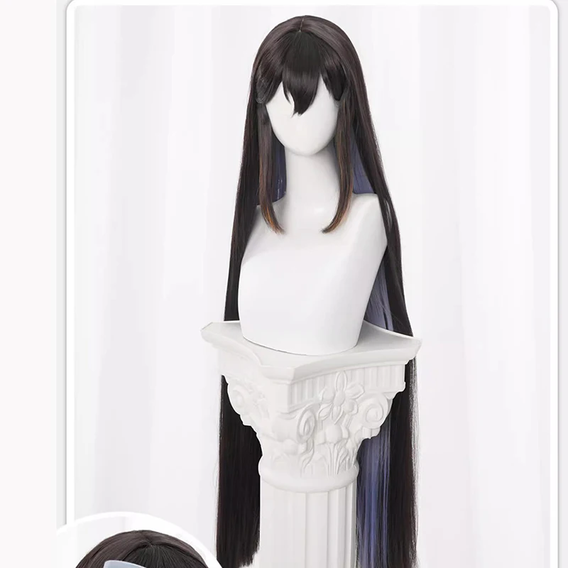 Honkai: parrucca Cosplay starce Star Rail Anime 90cm lunghi capelli sintetici parrucca donna festa Halloween + parrucca Cap