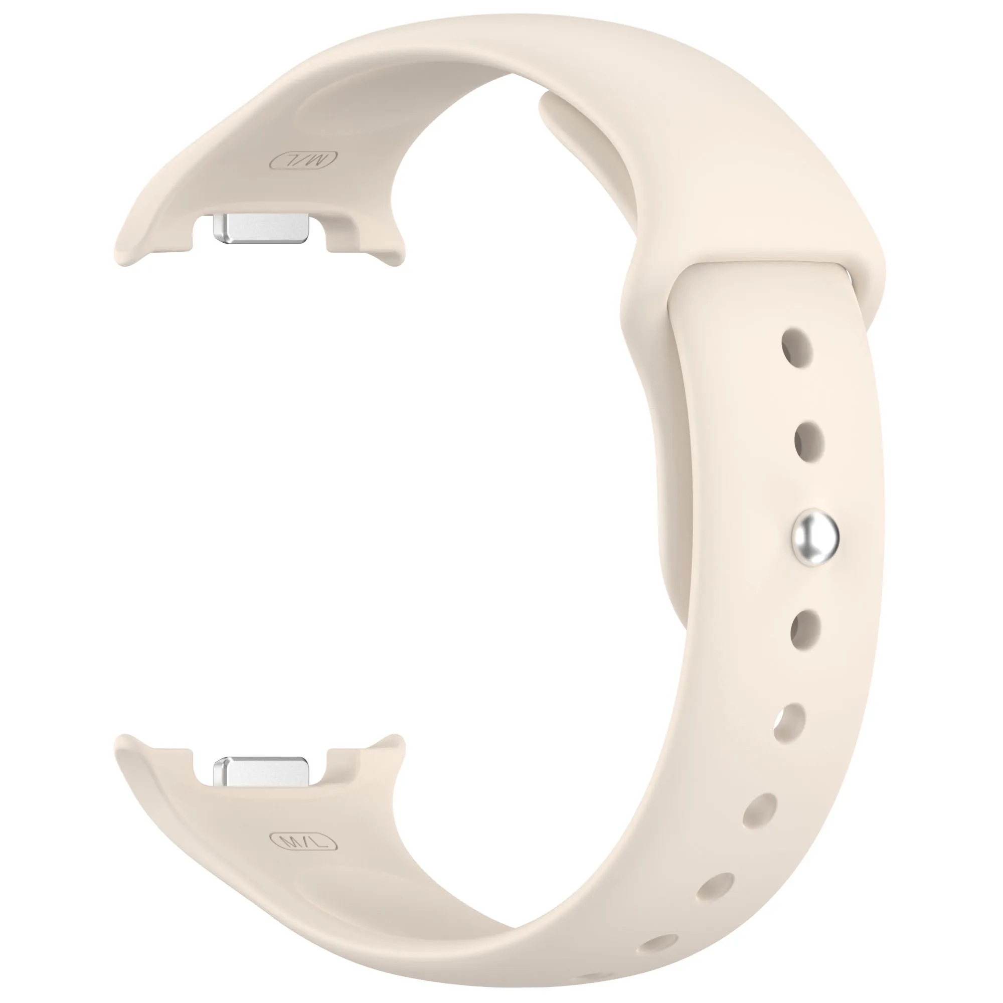 Оригинальный силиконовый ремешок для Samsung Galaxy Watch 8, классический быстродышащий браслет для Galaxy Watch 8, 40 мм, 44 мм, аксессуары