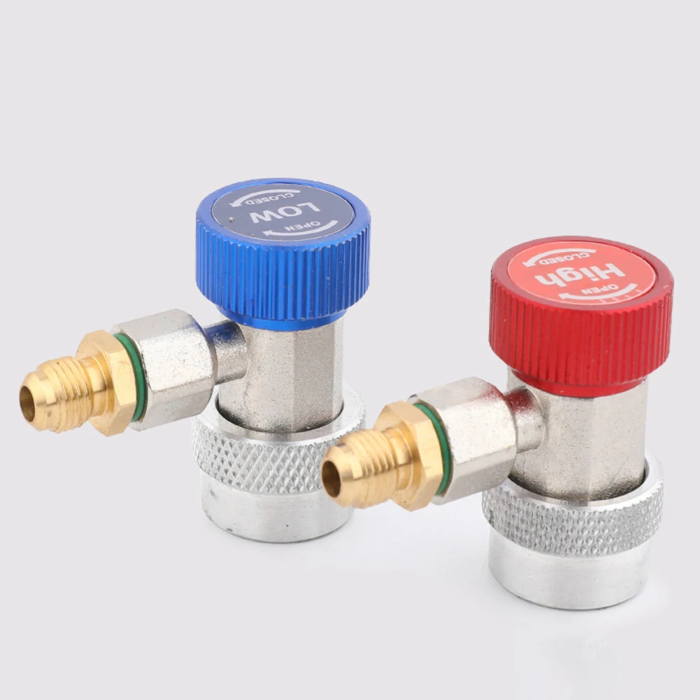

Adapter Quick Fitting For R134a And R1234yf High Low Side Adapter Fitting Connector Car Airconditioning Fitting Car Tool