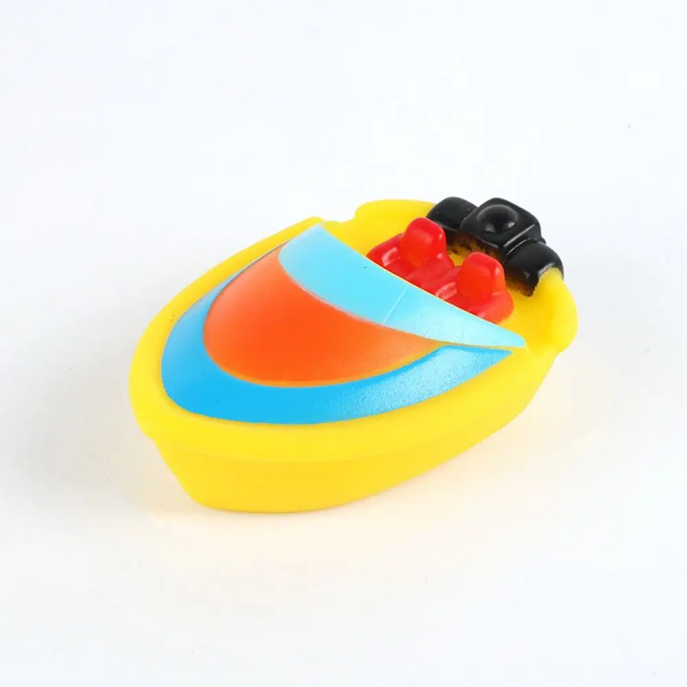 Children Boat Plane Baby Bath Toy Water Spray Transportation Swimming Water Toys Float Squeeze Cartoon Bathing Toy for Toddler