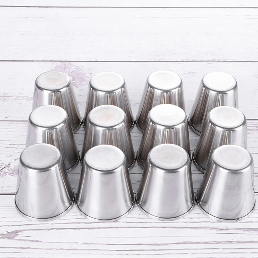 

6Pcs Stainless Steel Cups Lightweight Portable for Beer Cocktail Tea Juice Perfect Graduation Housewarming Gifts