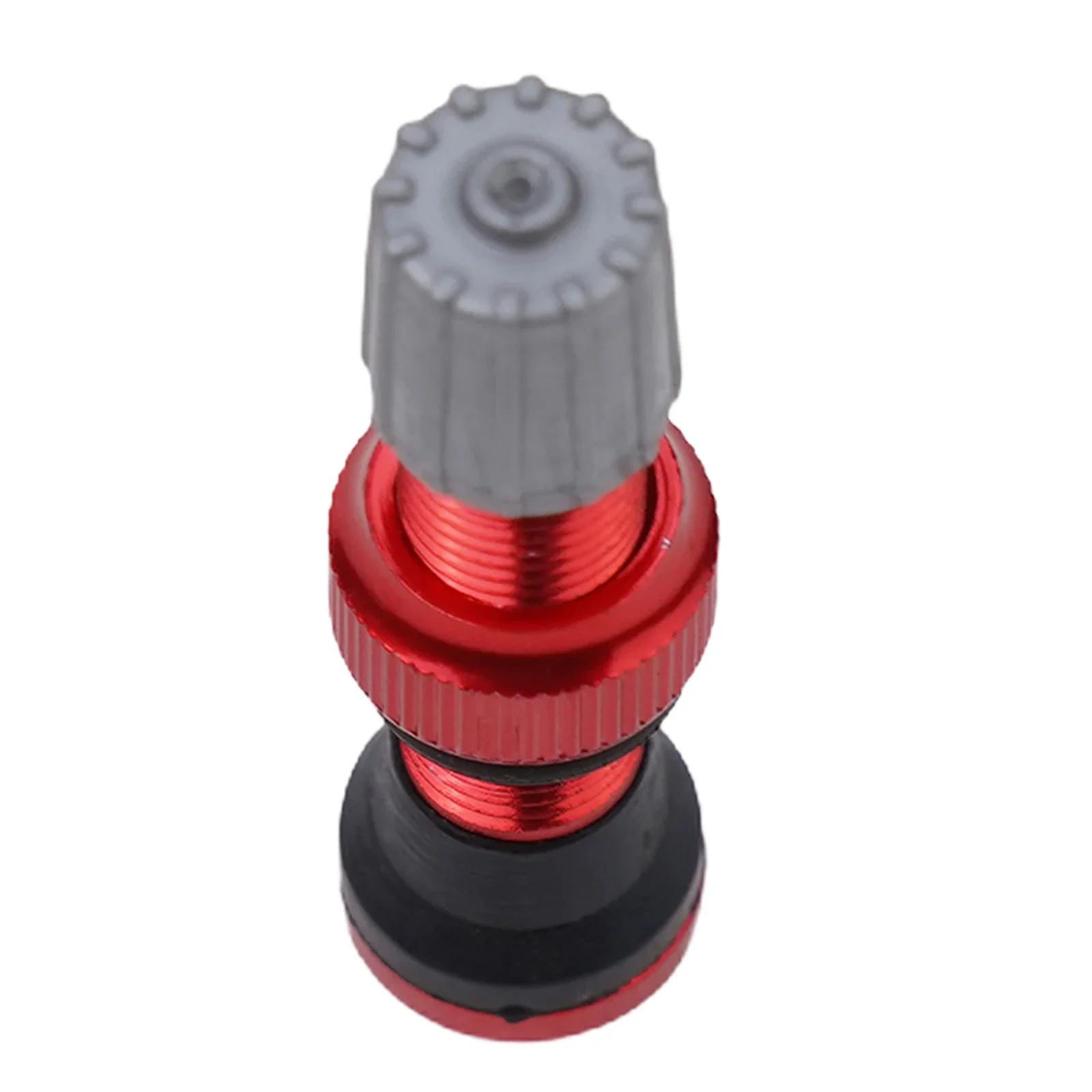 High Quality Tubeless Valve Stainless Steel Material Black/ Red/ Blue/ Green Tyre Wheel Bike Tubeless Valve Cycling Accessories