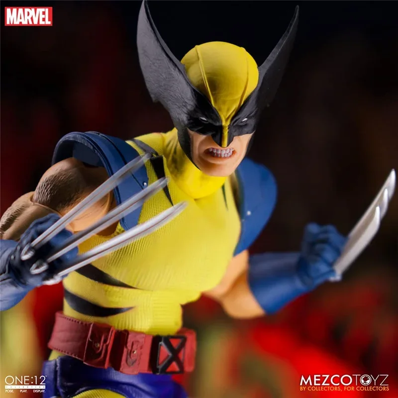 In Stock Original Mezco Toyz  Wolverine One:12 Collective Deluxe Steel Box Edition Action Figure Collectible Toys