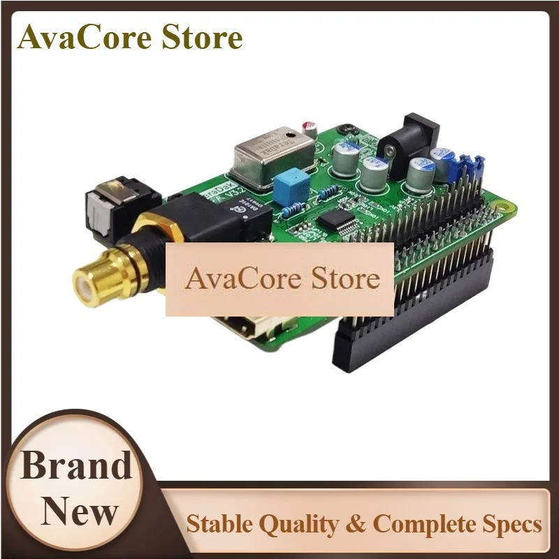 AvaCoreTeradak Raspberry Pi Raspberry Pi4b Pi5 I2s Optical Fiber Coaxial Support Dsd Playback