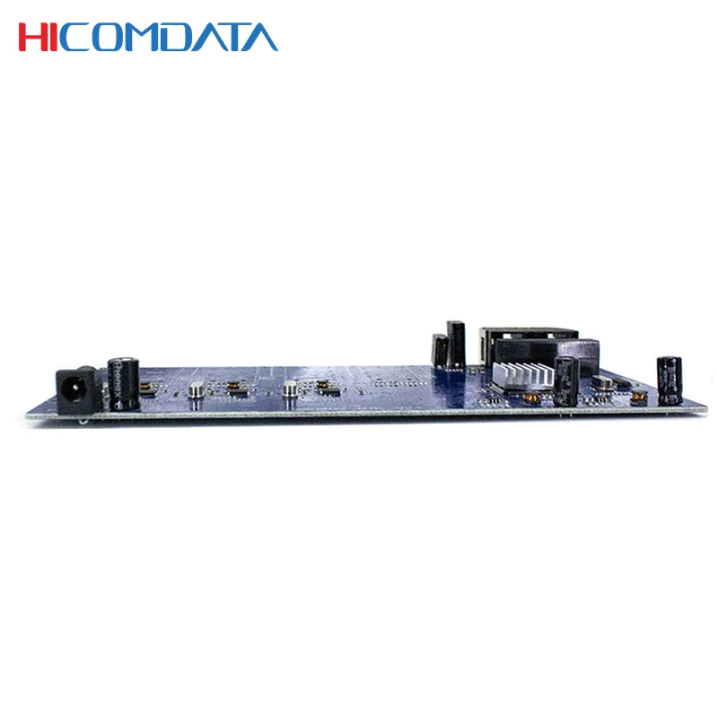 HICOMDATA 6-Ports 100/1000M Media Converter PCBA 4*1000M fiber optical ports and 2*100/1000M RJ45 ports.SC 20KM