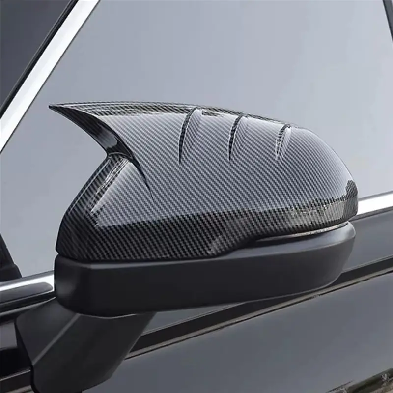 

ABHY-Carbon Fiber Style Rear View Mirror Cover Side Mirror Horn Caps Trim For Honda CRV CR-V 2023 2024 Accessories
