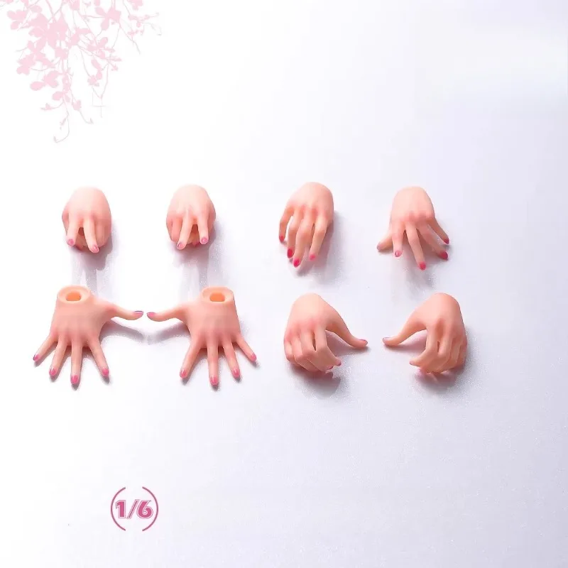 

1/6 Scale Female Soldier Replaceable Various Hand Shape Model for 12'' Toy Figures Body Accessories