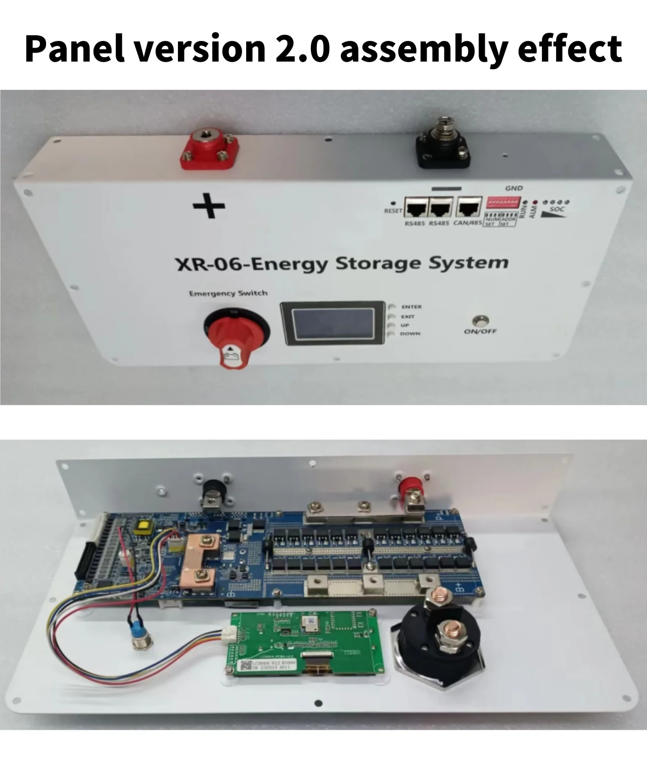 XR06-48V280AH Power Box LiFePO4 Battery Case Solar Home Energy Storage 16S 51.2V DIY Kit For BMS 2.0 EVE CATL 270AH 280 302AH