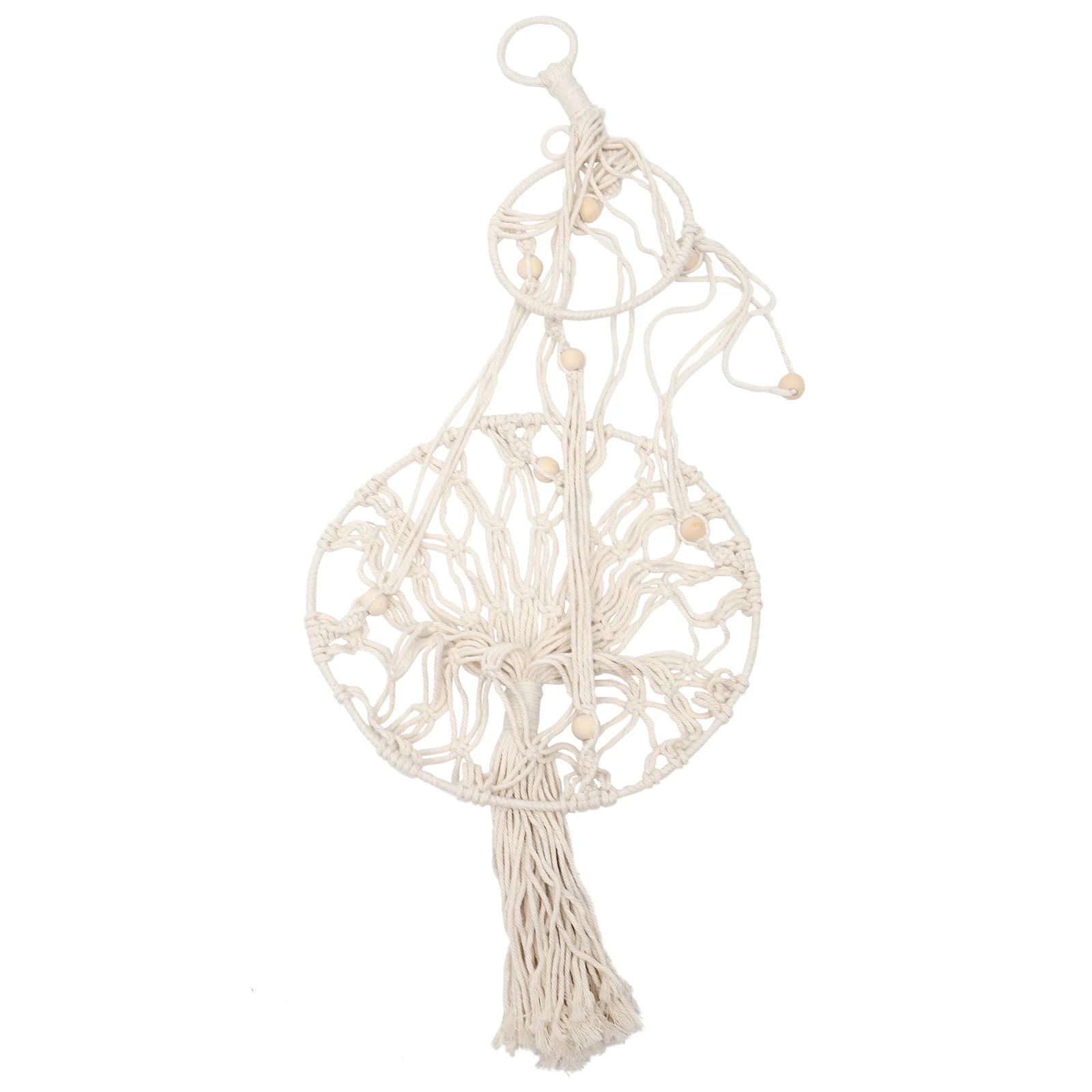 Bohemian Macrame Cat Hammock Bed Handcrafted Hanging Cat Sleeping Bed Breathable Pet Rest Decorative Use