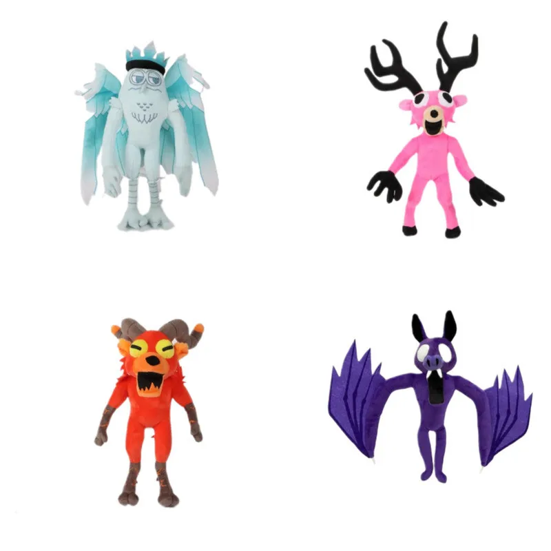 

99 Nights In The Forest Plush Toys Horror 99 Nights Deer Purple Bat Plush Toy Cartoon Stuffed Doll Christmats Gift Toy For Kids