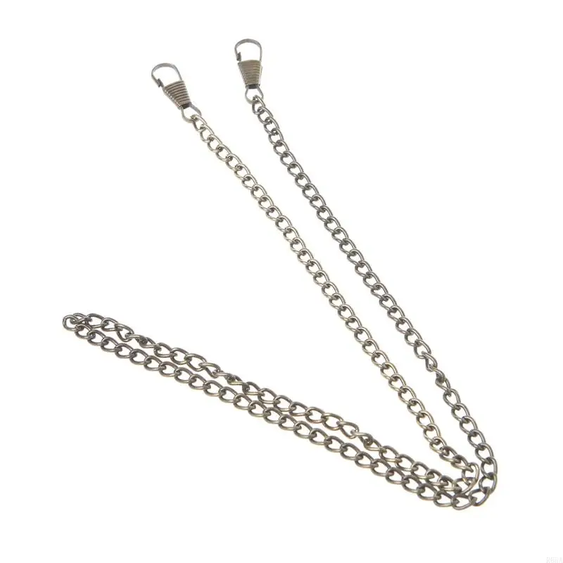 R66A Metal Purse Chain Strap DIY Handle Shoulder for Cross Body Bag Handbag Replaceme
