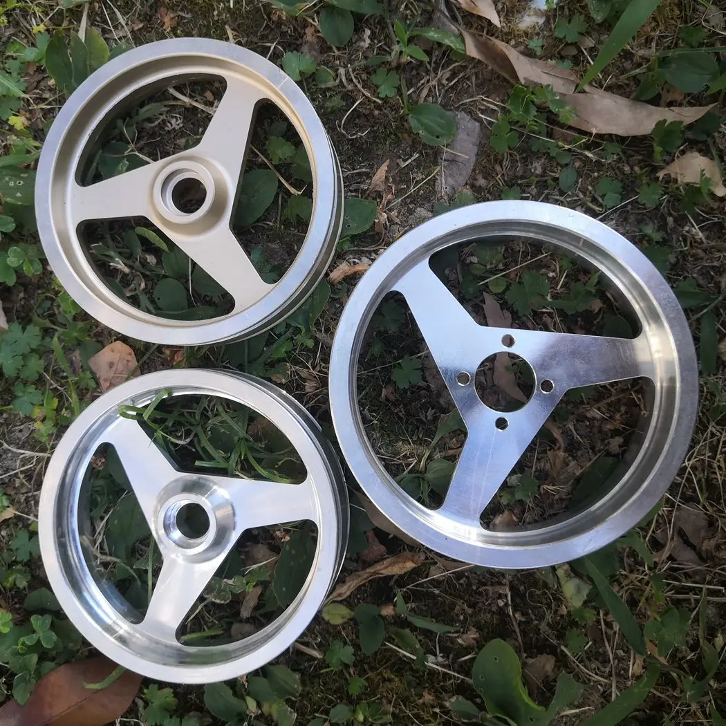 1/5 motorbike PD6540 aluminum wheel,front motorbike fm1n；PD6541 0aluminum  wheel, rear motorbike fm1n for Thunder Tiger