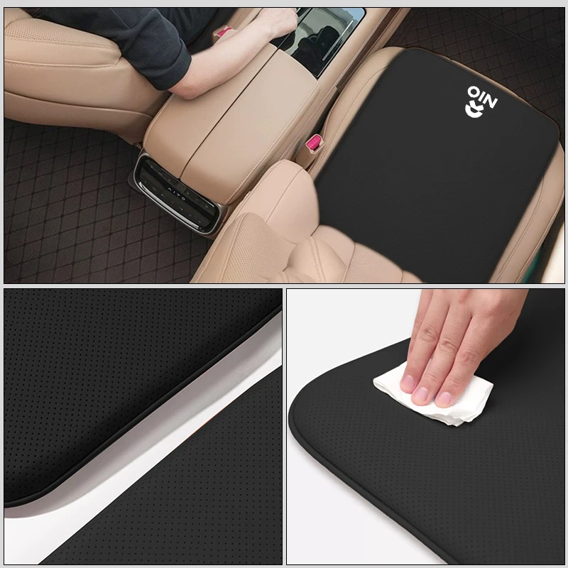 Car Seat Cover Leather Cushion Pad Booster Protective Mat Accessories For Nio ES6 EC6 ES8 ES7 ET5 ET7 2003 2023 EP9 EVE 2021 5