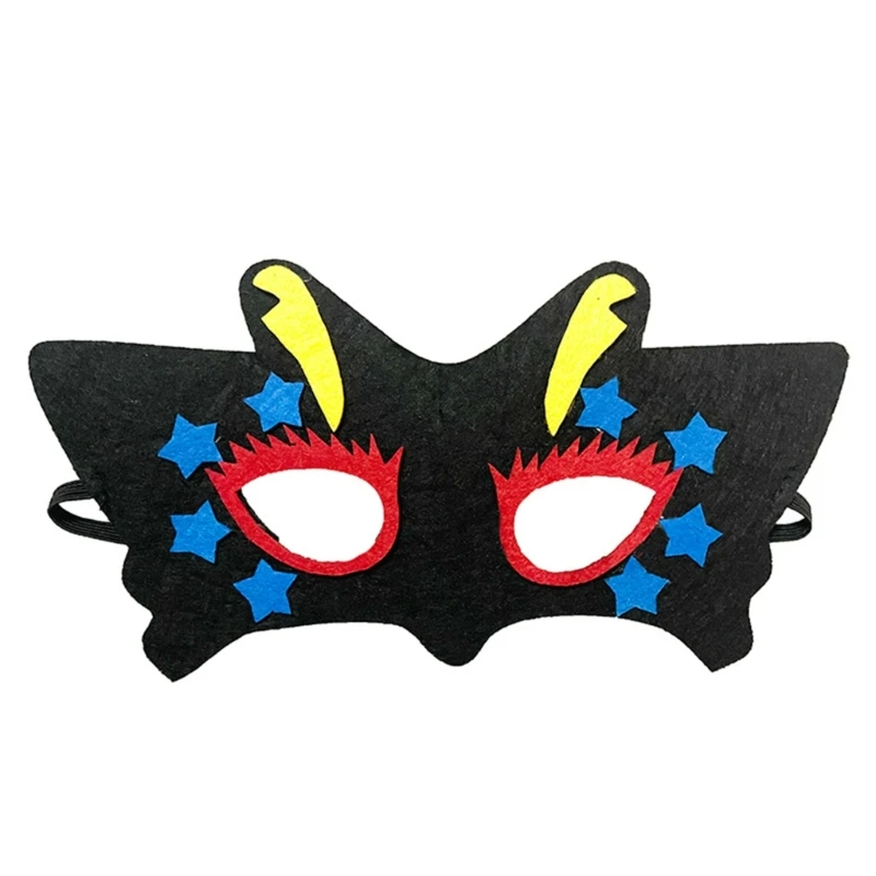 Fairy Butterflies Wing Costume Dress Up Mask for Girls Boys Kids Pretend RolePlay Costumes Accessories R7RF
