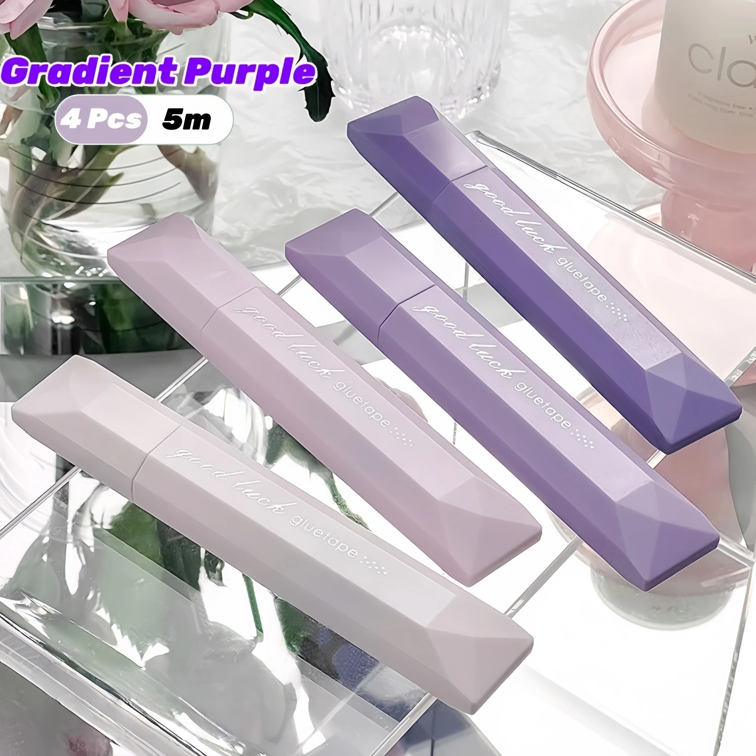 Double-Sided Tape Roller 4-Pack | 6 mm x 196 inches product image