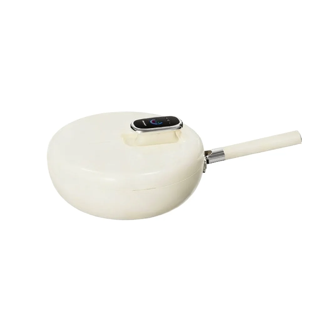 

Титановый умный вок, интеллектуальное управление, мониторинг в реальном времени, сухое горение, антипригарное износостойкое сковорода с плоским дном, кухонные инструменты