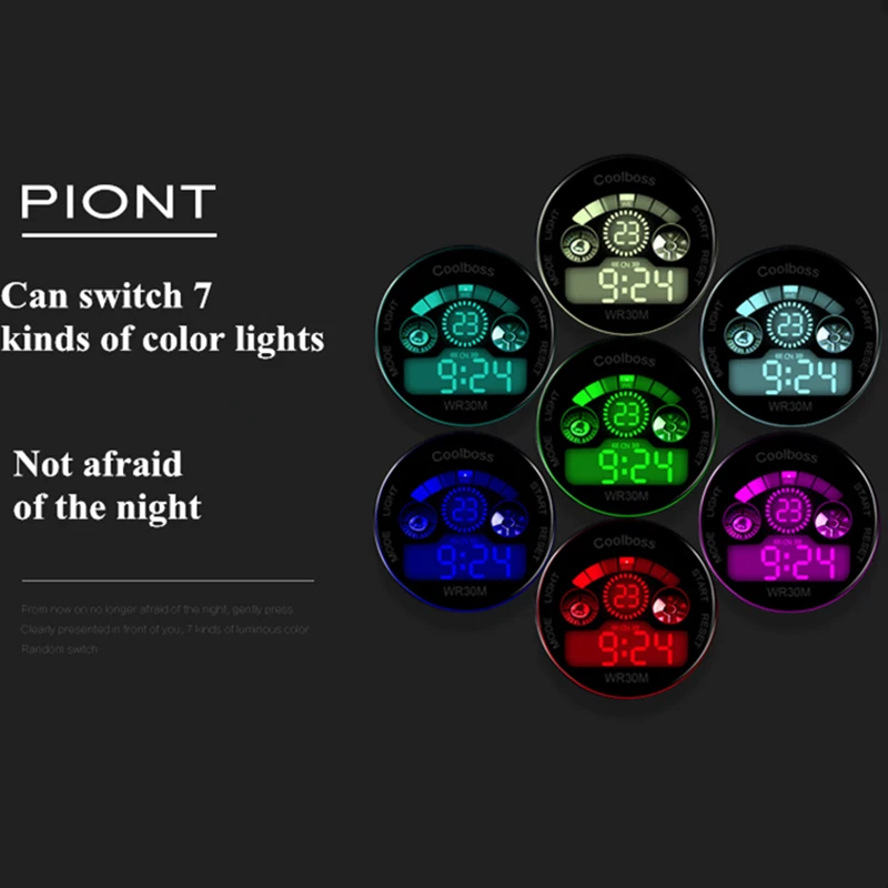 Children Digital Watch Military Army Sport LED Electronic Watch Waterproof Multi-function Kids Watch Student Clock Montre Enfant