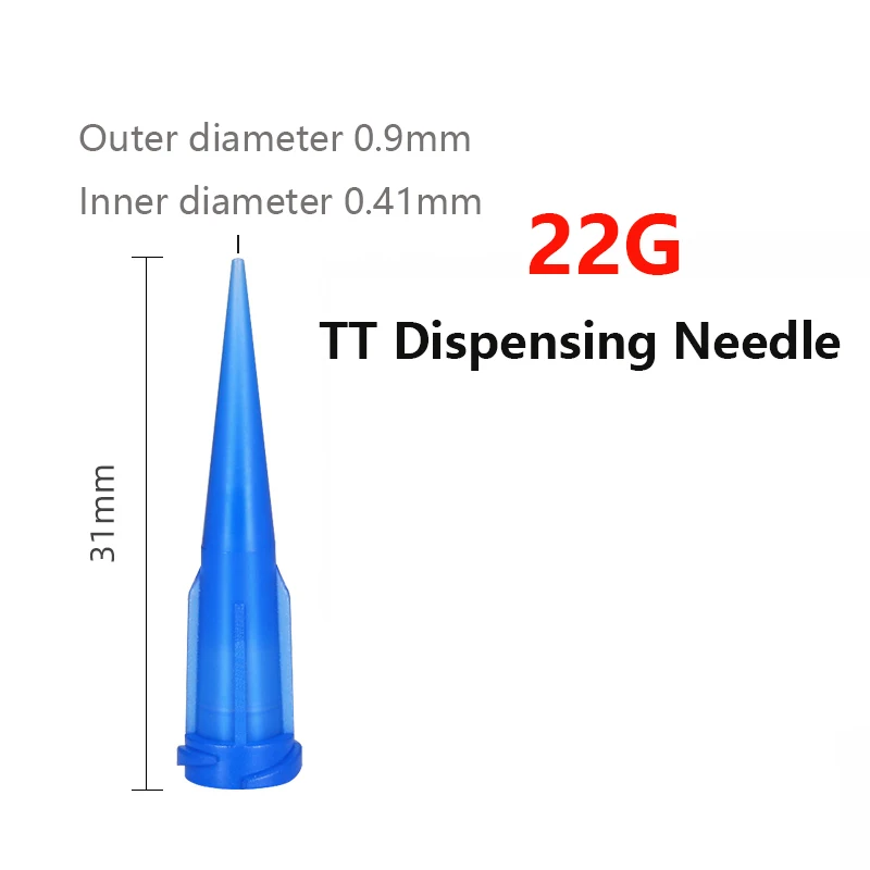 Adaptador de tubo de pegamento y aguja T1 T2 para dispensador de pegamento de pasta de soldadura, alcohol, herramientas de reparación de gotas 6