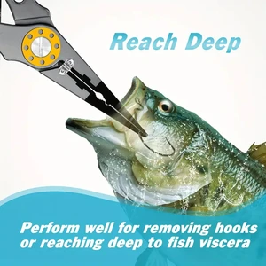 Fishing Pliers Line Multifunctional Cutter Aluminum League Tissue Hook Remover 150g 20cm Fishing Equipment 8 Main Sales Fishing Kit - №7