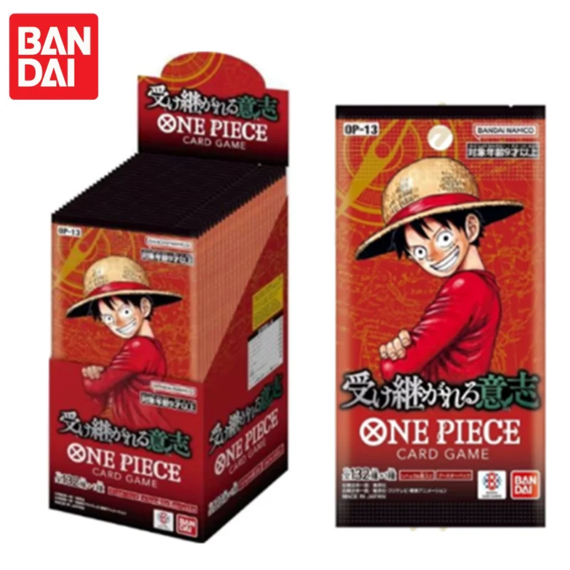 

Bandai Genuine One Piece Card OP13 God Speed Fist Luffy Соломенная шляпа Пиратская группа Seven Wuhai Коллекция карт Игрушки Подарки