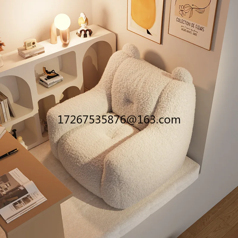 

Угловая композиция для чтения книг, маленький диван, диван-медведь, кресло для спальни, ленивое сиденье