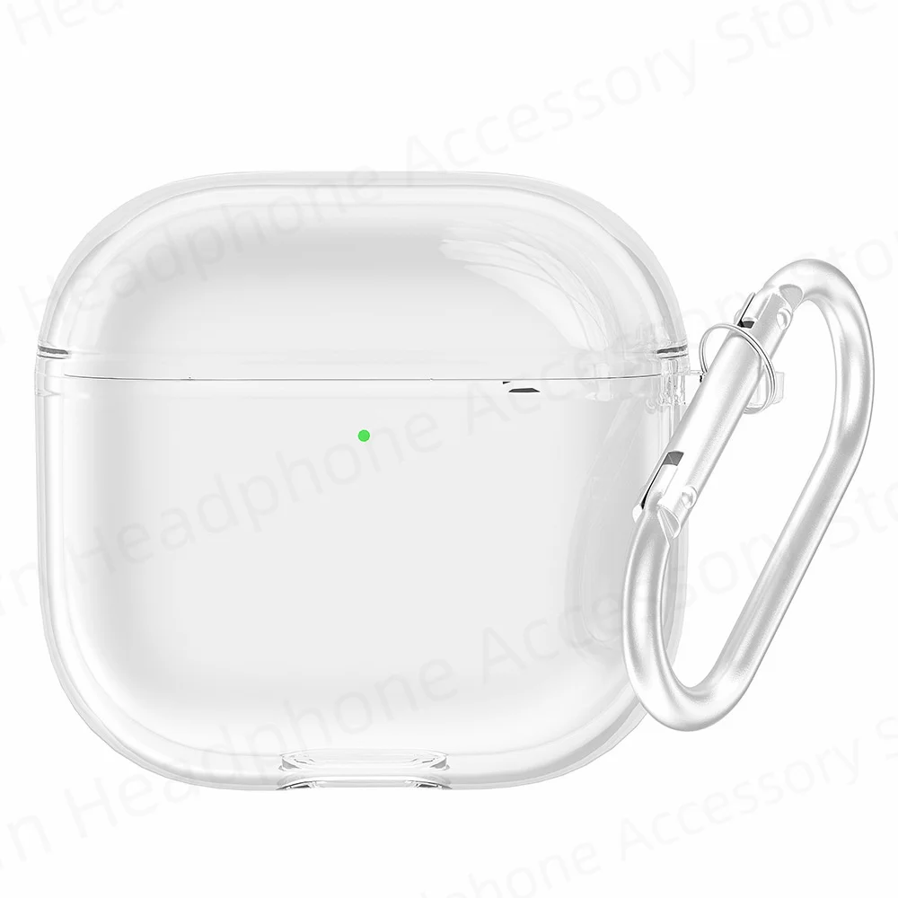 ﻿   حافظة شفافة لأجهزة airpods pro 3 مع واقي حبل eephones للنساء والرجال حافظات شحن Apple AirPods الجيل الرابع