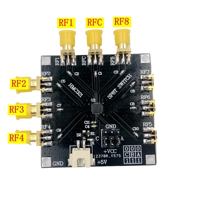 For RF Switch Module 1 Open 8 RF Switch, Frequency 8GHZ Antenna Gating, Microwave