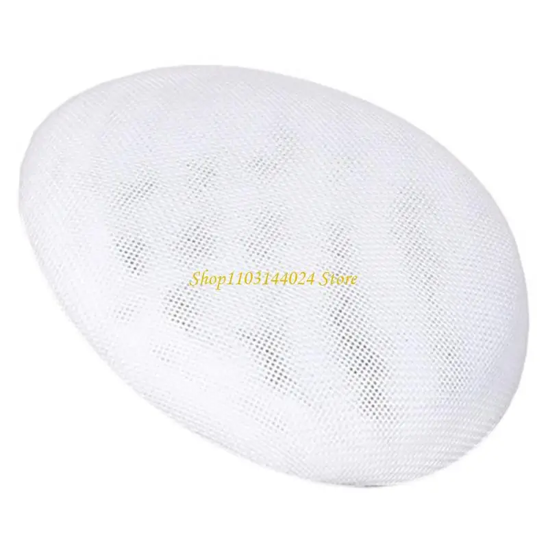 N5KE Sinamay Fascinator Base for Women DIY Headwear Millinery Party Hat Base Breathable Round Support Fascinators Accessories