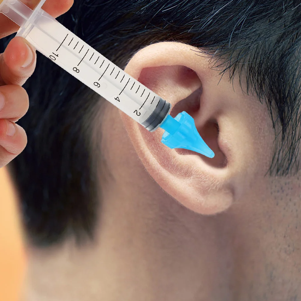 4 قطع من حقنة شمع الأذن الاحترافية لإزالة شمع الأذن اللطيفة والفعالة في المنزل أو أثناء التنقل #3