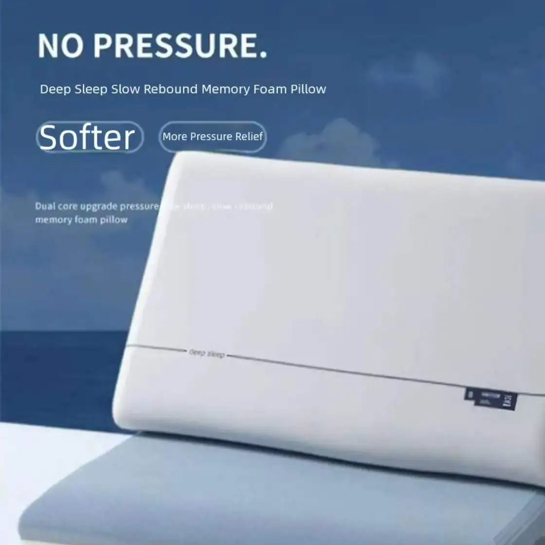 Deep Sleep Planet Pro Memory Pillow Hotel Same Style Zero Pressure Slow Rebound Pillow Core Memory Foam