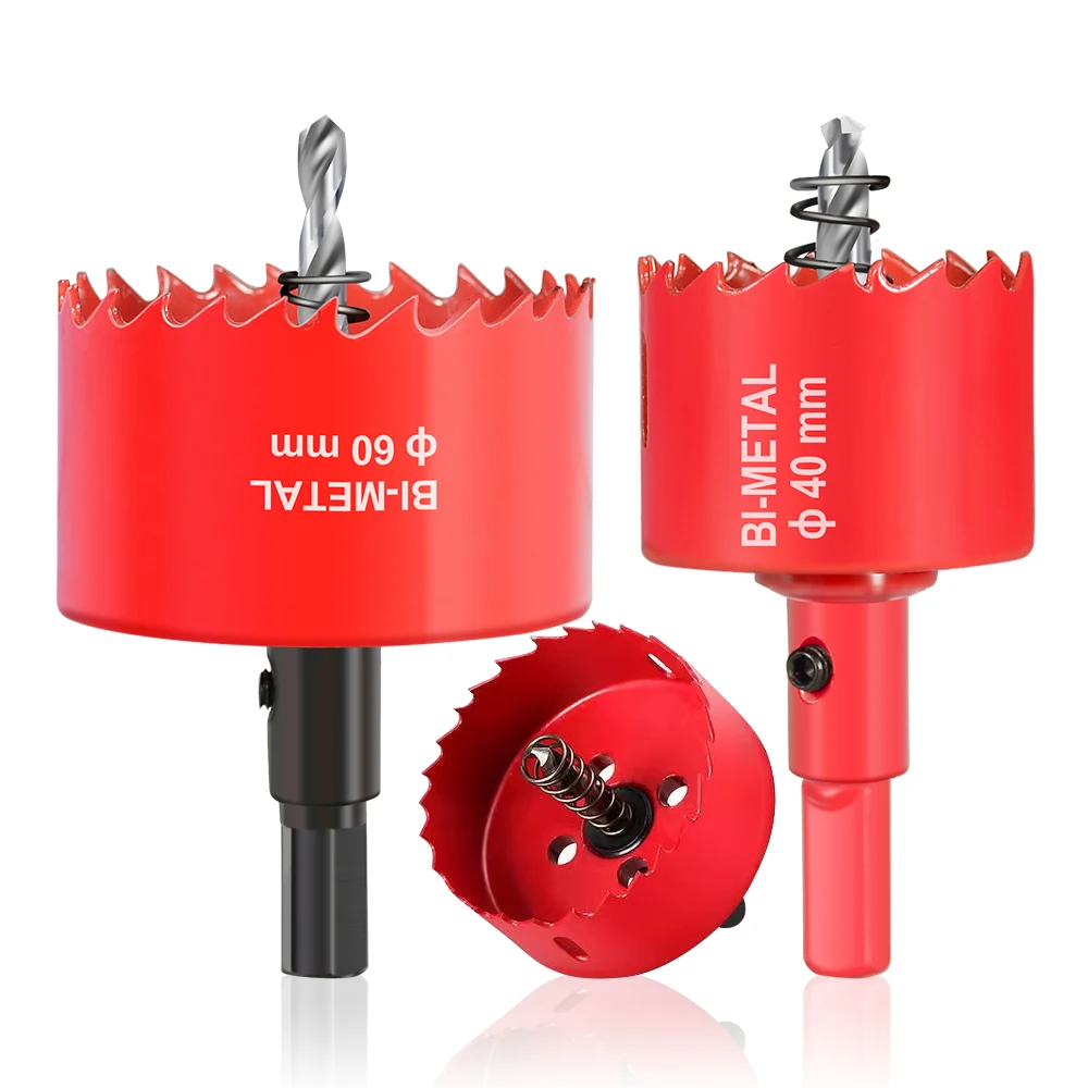 XCAN Loch Sah Bohrer 14-125mm Bi-metall Core Bohrer für Holzbearbeitung Loch Bohren Cutter Loch sah Cutter Loch Opener – Detail 12