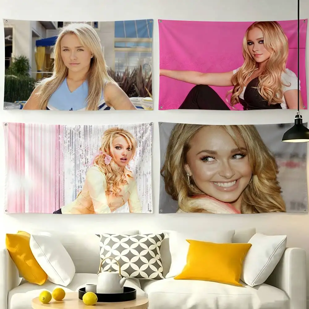 hayden panettiere 2000s  Flag Suitable For Party Club Outdoor Interior Wall Decoration Banner Fans Gift