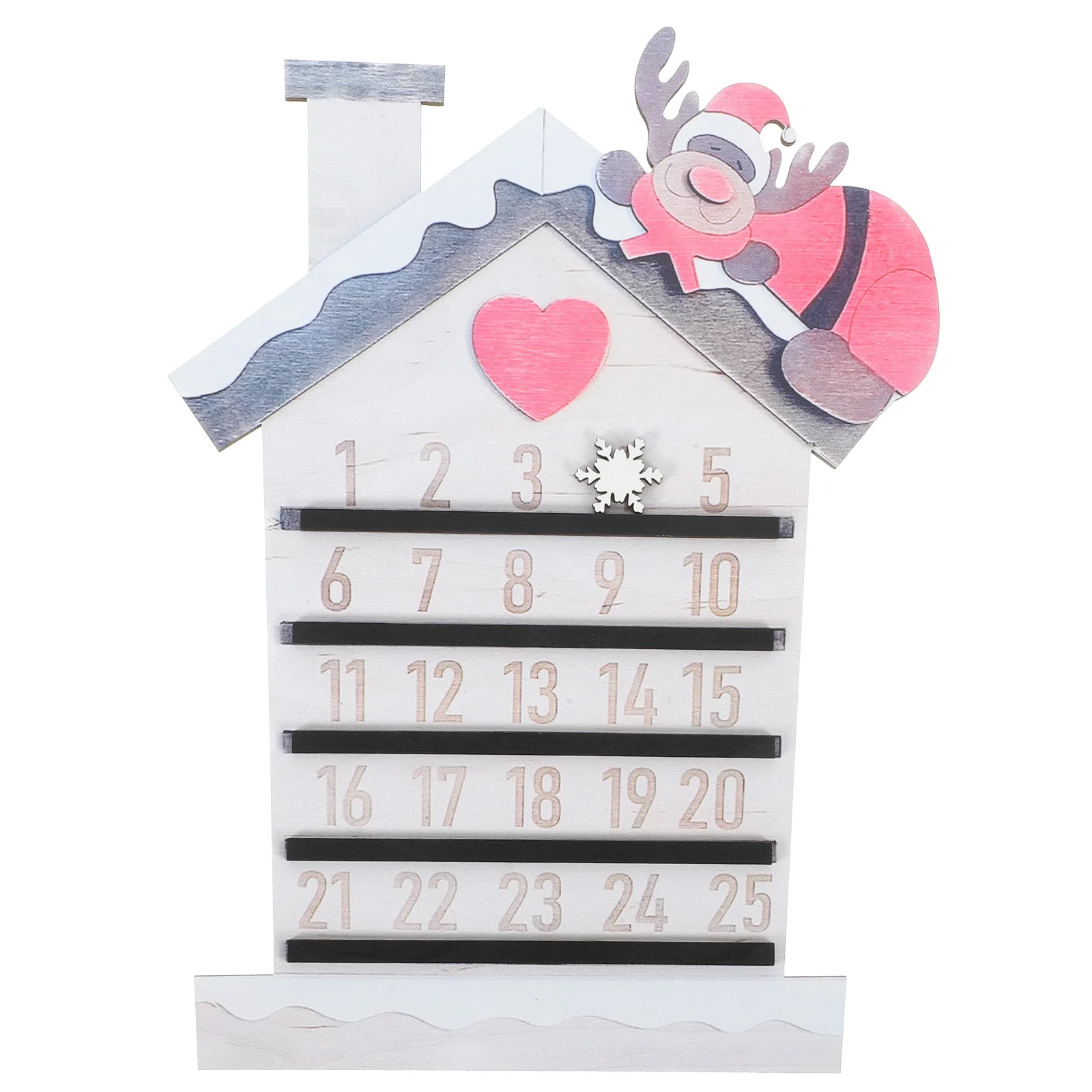 

Wooden Hanging Tag Christmas Countdown Calendar Wall Decor Door Sign Xmas Ornament Pendant Wood Front Door Hanging Sign