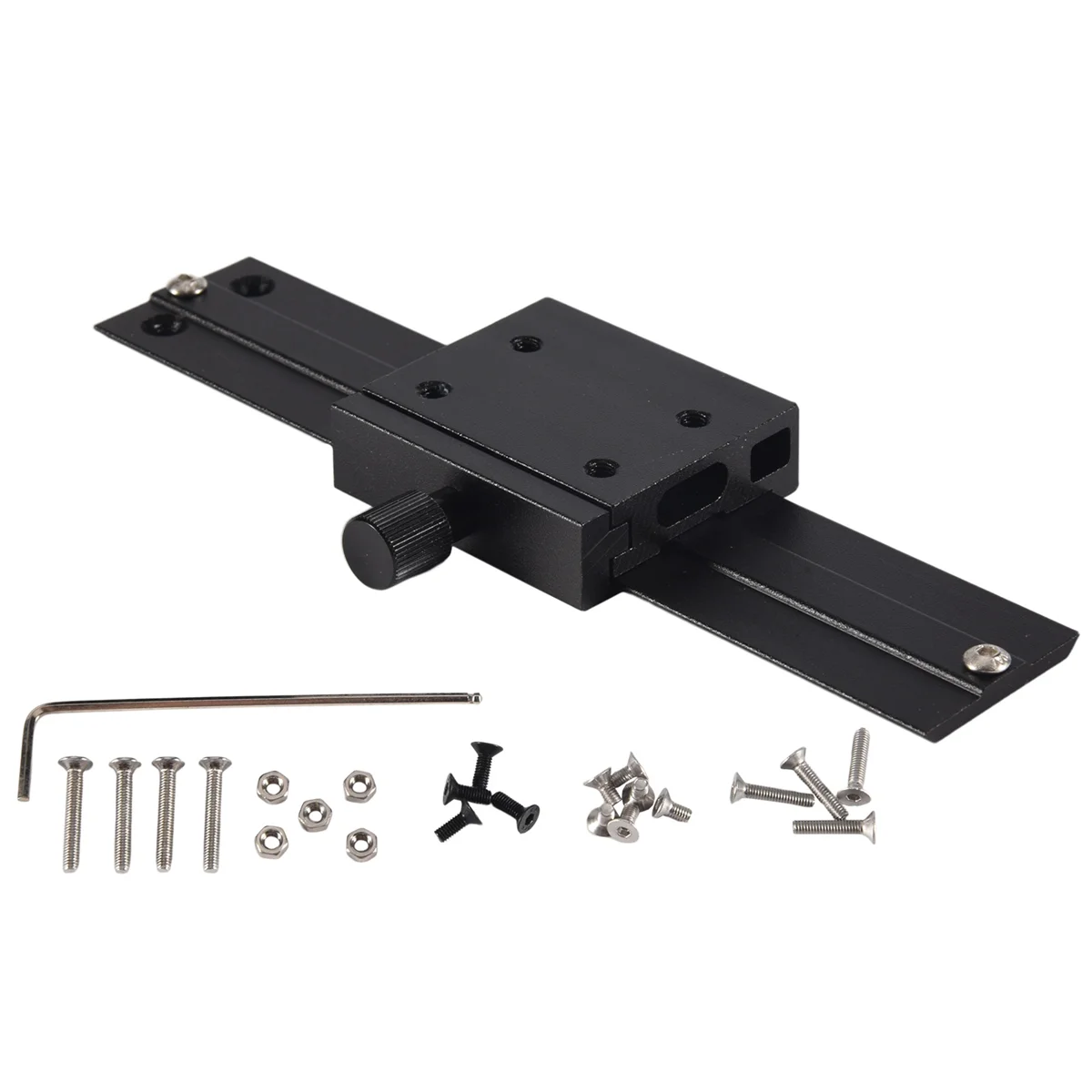 

Y06A CNC Adjustable Module Mounting Frame Laser-Head Set for Laser-Head Focus for Laser-Machine Device Parts Full Metal Black