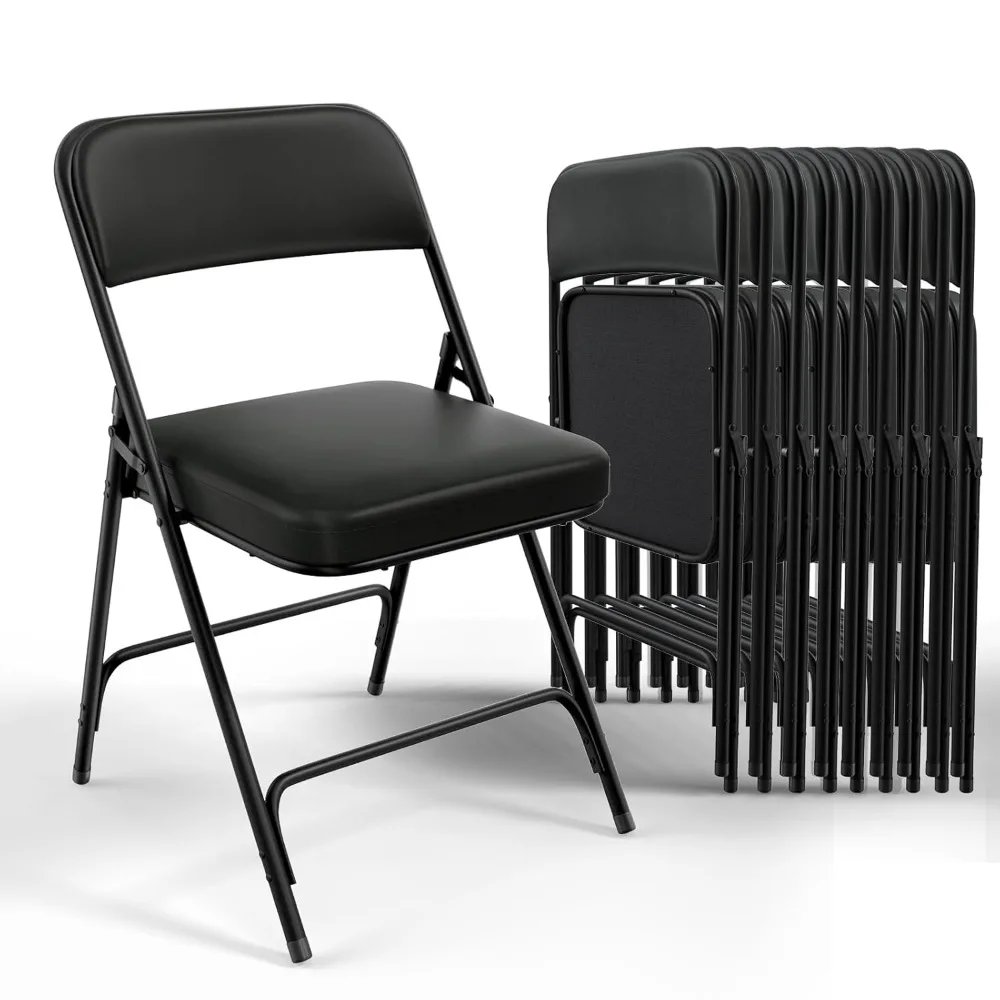 

Складные стулья с мягкой подушкой сиденья, портативные, прочные и очень удобные, для использования в помещении, с возможностью индивидуального заказа