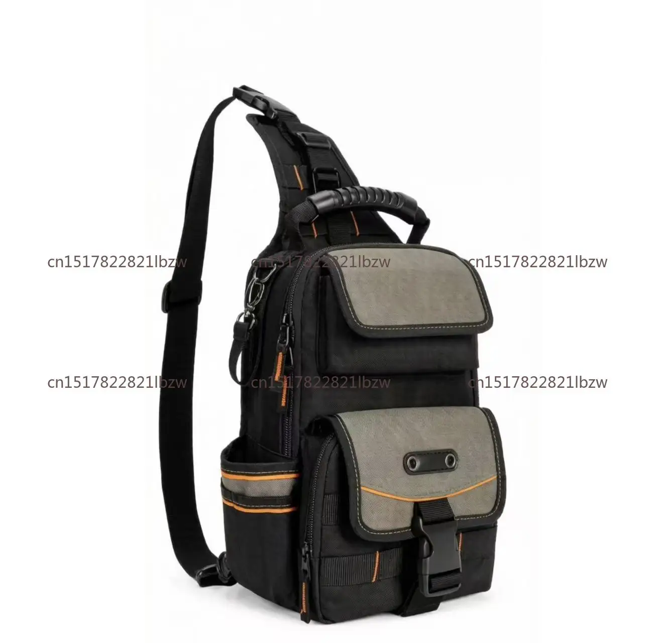 Electrician Tool Pouch Bag,Tool Organizer with Ergonomic Handle and Shoulder Strap for Maintenance Repair Technicians
