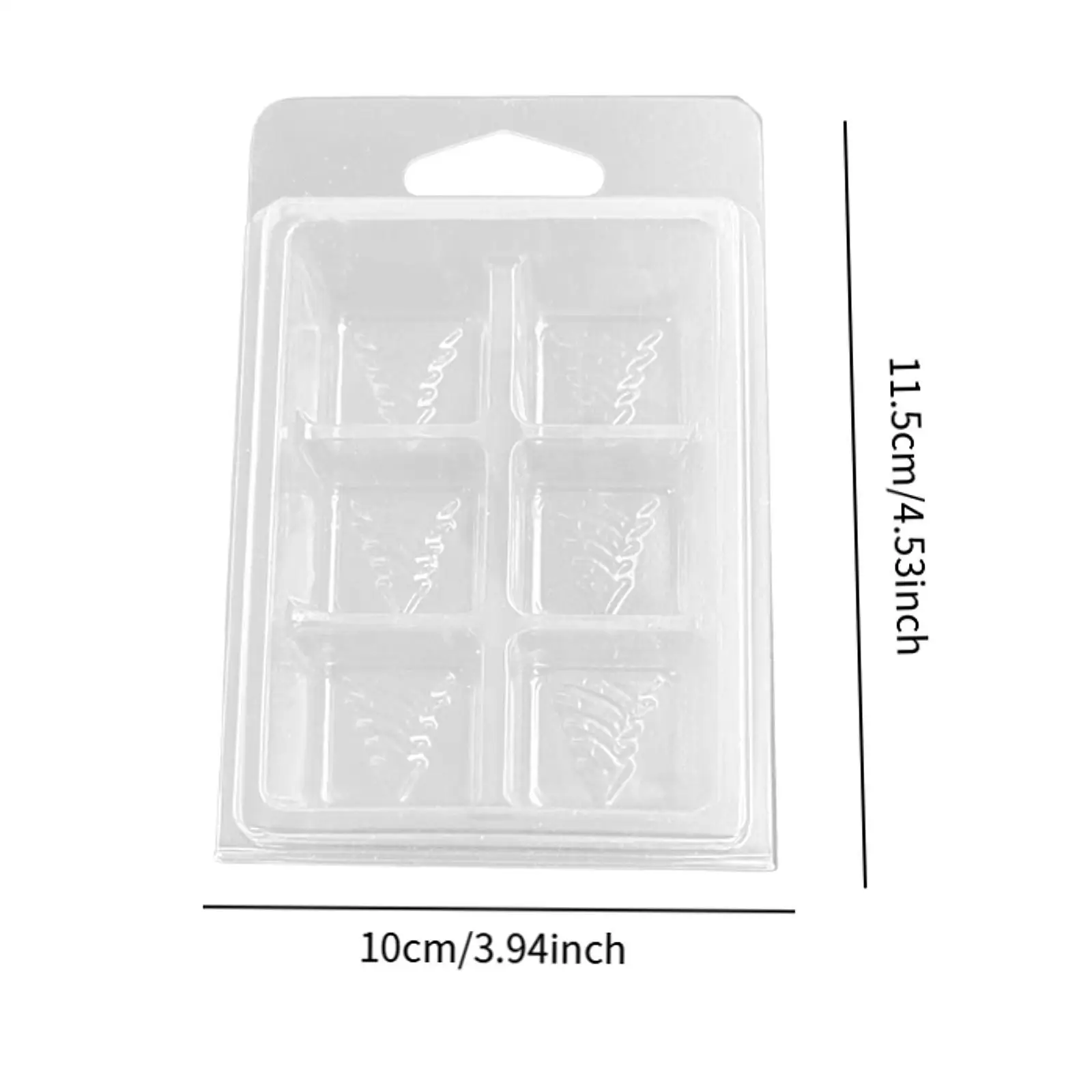 10 قطعة شجرة عيد الميلاد شمعة تذوب صدفي قوالب صواني مكعب فارغة ، اليدوية DIY بها بنفسك الصب نموذج شمعة تذوب الحاويات