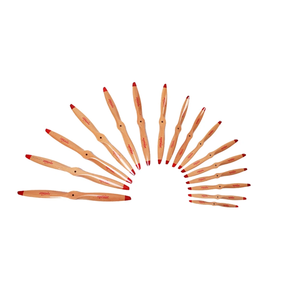HiProp 10 inch-22 inch 11x6  12x6 13x6 14x5 15x8 16x6 17x8 18x8  inch Beechwood Propeller for RC Airplane  Suitable for NGH GT9
