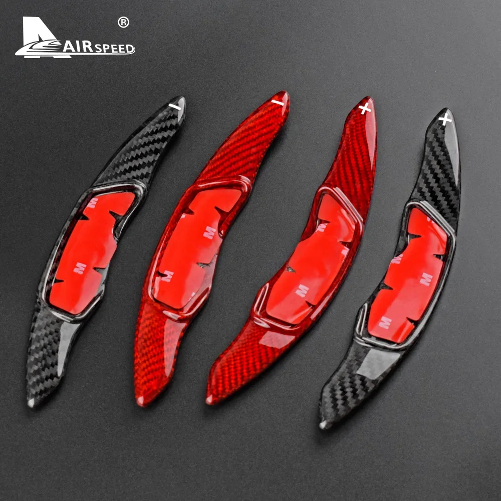 

Hard Dry Carbon Fiber For Subaru XV BRZ Forester Impreza Outback Legacy Toyota 86 Steering Wheel Paddle Shifter Sticker
