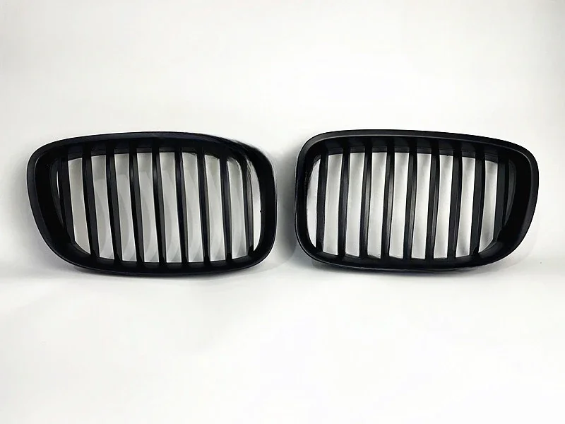 

China Brand Black Left Right Pair Front Center Mesh Grille For BMW 7 Series F02 730 740 750 760 2009-2012